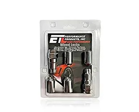 ETL Performance M12 x 1.25 4 Set Chrome Cone Seat Wheel Lock