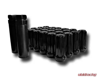 ETL Performance 51mm Long M14 x 1.50 96HR Black Chrome 26 Set Lug Nut - WNS37-14B-BC