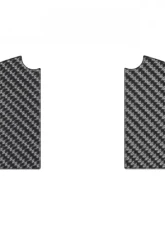 Tufskinz Door Handle Inner Accent Accent Trim Real Carbon Fiber Domed Ford Mustang 2015-2022                                     - MUS056-DCF-G - Image 3