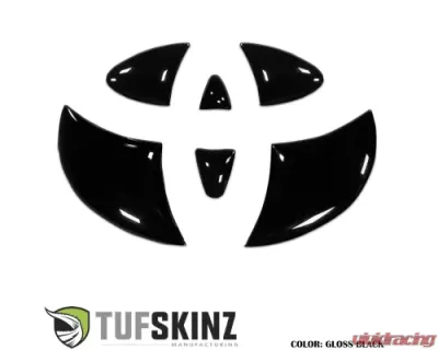 Tufskinz Steering Wheel Inserts Inserts Gloss Black Toyota Tacoma 2016-2021 - TAC032-BLK-G