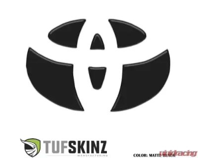 Tufskinz Steering Wheel Inserts Inserts Matte Black Toyota Corolla 2014-2021 - TAC032-BLK-M