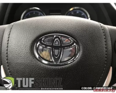 Tufskinz Steering Wheel Inserts Inserts Camouflage Toyota Corolla 2014-2021 - TAC032-COR-CAM-M