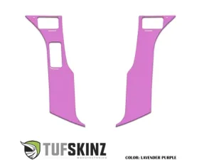 Tufskinz Steering Wheel Trim 3 Buttons Accent Trim  Lavender Purple Toyota Tacoma 2016-2021