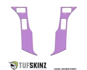Tufskinz Steering Wheel Trim 4 Buttons Accent Trim  Lavender Purple Toyota Tacoma 2016-2021