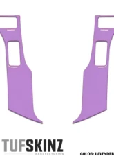 Tufskinz Steering Wheel Trim 4 Buttons Accent Trim  Lavender Purple Toyota Tacoma 2016-2021                                     - TAC039-PUR-G - Image 2