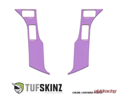 Tufskinz Steering Wheel Trim 4 Buttons Accent Trim  Lavender Purple Toyota Tacoma 2016-2021 - TAC039-PUR-G