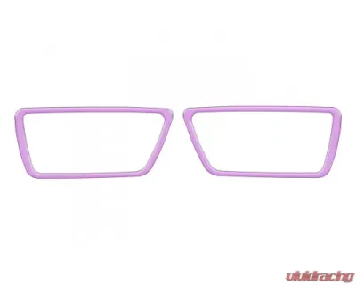 Tufskinz Door Handle Surround(2 Door) Accent Trim Lavender Purple Toyota Tacoma 2016-2021 - TAC050-PUR-G