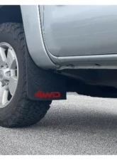 Tufskinz Front Mud Flaps Fits 2005-2015 Toyota Tacoma OE Color TRD Red Toyota Tacoma 2005-2015                                     - TAC059-ABT-213-X - Image 2