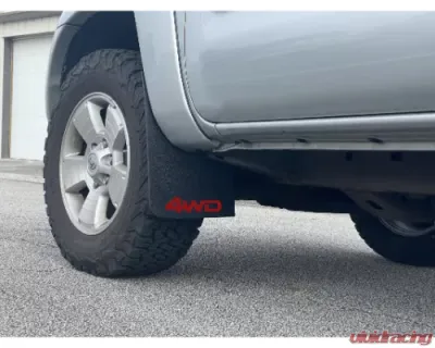 Tufskinz Front Mud Flaps Fits 2005-2015 Toyota Tacoma OE Color TRD Red Toyota Tacoma 2005-2015 - TAC059-ABT-213-X
