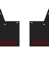 Tufskinz Front Mud Flaps Fits 2005-2015 Toyota Tacoma OE Color TRD Red Toyota Tacoma 2005-2015                                     - TAC059-ABT-213-X - Image 2