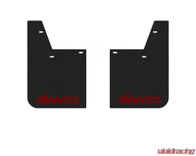 Tufskinz Front Mud Flaps Fits 2005-2015 Toyota Tacoma OE Color TRD Red Toyota Tacoma 2005-2015 - TAC059-ABT-213-X