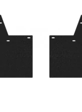 Tufskinz Front Mud Flaps Fits 2005-2015 Toyota Tacoma White Plain No Logo Toyota Tacoma 2005-2015                                     - TAC059-ABT-X - Image 2