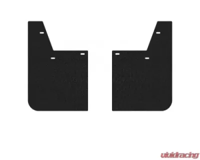 Tufskinz Front Mud Flaps Fits 2005-2015 Toyota Tacoma White Plain No Logo Toyota Tacoma 2005-2015 - TAC059-ABT-X
