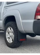 Tufskinz Rear Mud Flaps Fits 2005-2015 Toyota Tacoma OE Color TRD Red Toyota Tacoma 2005-2015                                     - TAC060-ABT-213-X - Image 2