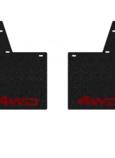 Tufskinz Rear Mud Flaps Fits 2005-2015 Toyota Tacoma OE Color TRD Red Toyota Tacoma 2005-2015                                     - TAC060-ABT-213-X - Image 2