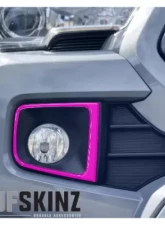 Tufskinz Foglight Accent Trim TRD Sport/ Off-Road Hot Pink Toyota Tacoma 2016-2021                                     - TAC064-HPK-G - Image 2