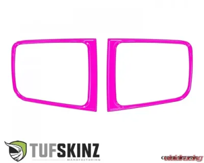 Tufskinz Foglight Accent Trim TRD Sport/ Off-Road Hot Pink Toyota Tacoma 2016-2021 - TAC064-HPK-G