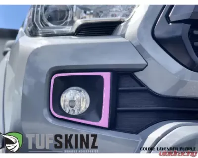 Tufskinz Foglight Accent Trim TRD Sport/ Off-Road Lavender Purple Toyota Tacoma 2016-2021 - TAC064-PUR-G