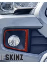 Tufskinz Foglight Accent Trim TRD Sport/ Off-Road Ruby Red (Similar to Barcelona Red) Toyota Tacoma 2016-2021                                     - TAC064-SNR-G - Image 2