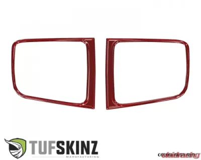 Tufskinz Foglight Accent Trim TRD Sport/ Off-Road Ruby Red (Similar to Barcelona Red) Toyota Tacoma 2016-2021 - TAC064-SNR-G