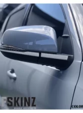 Tufskinz Mirror Accent Trim With Blinkers OE Color Cement Gray Toyota Tacoma 2016-2021                                     - TAC065-GGY-G - Image 2