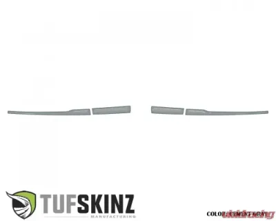 Tufskinz Mirror Accent Trim With Blinkers OE Color Cement Gray Toyota Tacoma 2016-2021 - TAC065-GGY-G