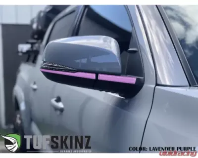 Tufskinz Mirror Accent Trim With Blinkers Lavender Purple Toyota Tacoma 2016-2021 - TAC065-PUR-G