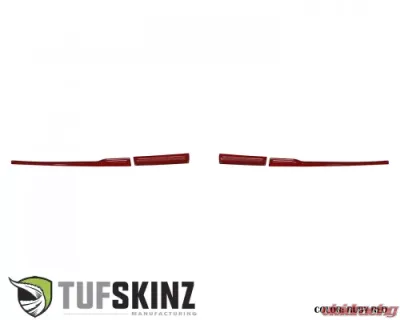 Tufskinz Mirror Accent Trim With Blinkers Ruby Red (Similar to Barcelona Red) Toyota Tacoma 2016-2021 - TAC065-SNR-G