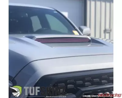 Tufskinz TRD Pro + TRD Sport Hood Scoop Lines Accent Trim Lavender Purple Toyota Tacoma 2016-2021 - TAC067-PUR-G