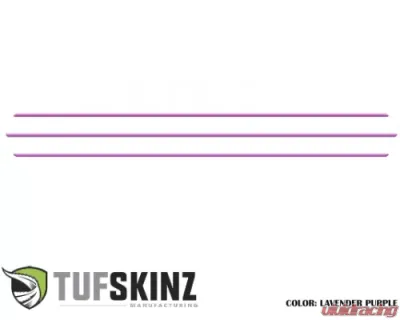 Tufskinz TRD Pro + TRD Sport Hood Scoop Lines Accent Trim Lavender Purple Toyota Tacoma 2016-2021 - TAC067-PUR-G