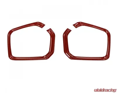 Tufskinz Foglight Accent Trim SR, SR5, Limited Ruby Red (Similar to Barcelona Red) Toyota Tacoma 2016-2021 - TAC069-SNR-G