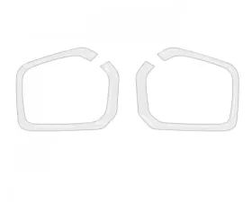 Tufskinz Foglight Accent Trim SR, SR5, Limited Gloss White Toyota Tacoma 2016-2021