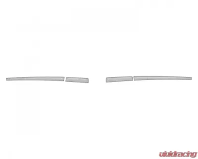Tufskinz Mirror w/o Blinker Accent Trim OE Color Silver Sky Metallic Toyota Tacoma 2016-2021 - TAC070-GTO-G