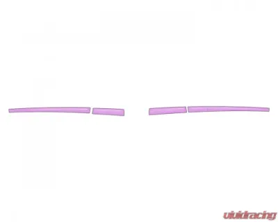 Tufskinz Mirror w/o Blinker Accent Trim Lavender Purple Toyota Tacoma 2016-2021 - TAC070-PUR-G