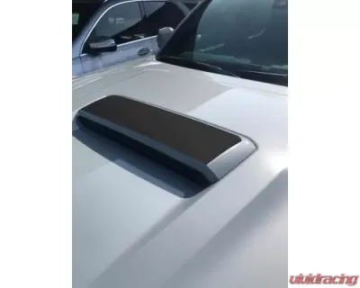Tufskinz Hood Scoop Overlays Matte Black Toyota Tacoma 2016-2021 - TAC077-BLK-M