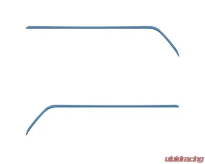 Tufskinz Front Door Switch Side Panel Inserts OE Color Cavalry Blue Toyota Tacoma 2016-2021 - TAC080-CYB-G
