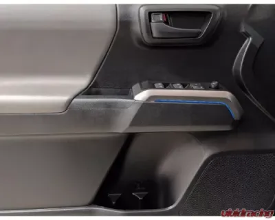 Tufskinz Front Door Switch Side Panel Inserts OE Color Blazing Blue Toyota Tacoma 2016-2021 - TAC080-GBL-G