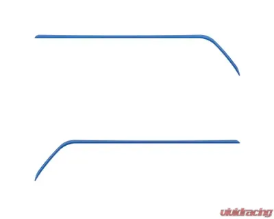 Tufskinz Front Door Switch Side Panel Inserts OE Color Blazing Blue Toyota Tacoma 2016-2021 - TAC080-GBL-G