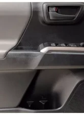 Tufskinz Front Door Switch Side Panel Inserts OE Color Cement Gray Toyota Tacoma 2016-2021                                     - TAC080-GGY-G - Image 2
