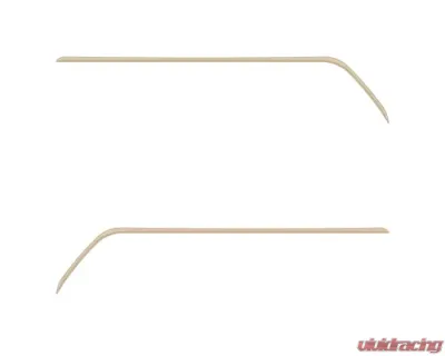 Tufskinz Front Door Switch Side Panel Inserts OE Color Quicksand Tan Toyota Tacoma 2016-2021 - TAC080-GTN-G