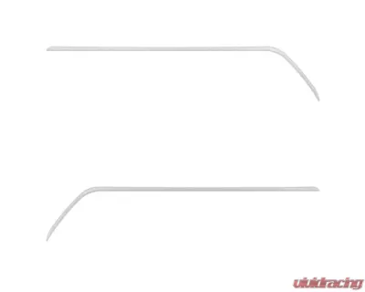 Tufskinz Front Door Switch Side Panel Inserts OE Color Silver Sky Metallic Toyota Tacoma 2016-2021 - TAC080-GTO-G
