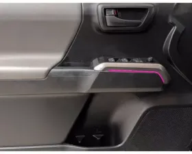 Tufskinz Front Door Switch Side Panel Inserts Hot Pink Toyota Tacoma 2016-2021