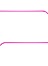 Tufskinz Front Door Switch Side Panel Inserts Hot Pink Toyota Tacoma 2016-2021                                     - TAC080-HPK-G - Image 2