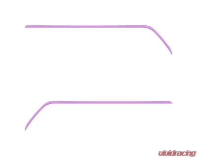 Tufskinz Front Door Switch Side Panel Inserts Lavender Purple Toyota Tacoma 2016-2021 - TAC080-PUR-G