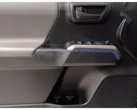 Tufskinz Front Door Switch Side Panel Inserts OE Color Voodoo Blue Toyota Tacoma 2016-2021
