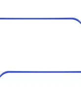 Tufskinz Front Door Switch Side Panel Inserts OE Color Voodoo Blue Toyota Tacoma 2016-2021                                     - TAC080-VODB-G - Image 2