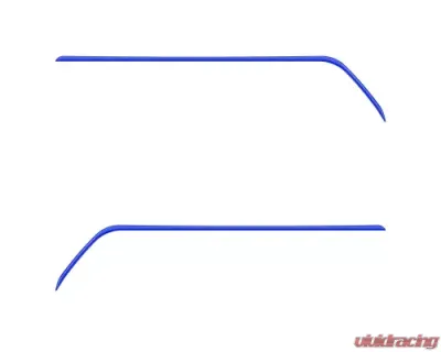 Tufskinz Front Door Switch Side Panel Inserts OE Color Voodoo Blue Toyota Tacoma 2016-2021 - TAC080-VODB-G