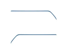 Tufskinz Rear Door Switch Side Panel Inserts OE Color Cavalry Blue Toyota Tacoma 2016-2021