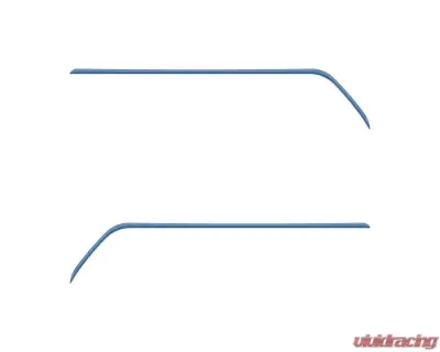 Tufskinz Rear Door Switch Side Panel Inserts OE Color Cavalry Blue Toyota Tacoma 2016-2021 - TAC081-CYB-G