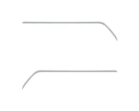 Tufskinz Rear Door Switch Side Panel Inserts OE Color Cement Gray Toyota Tacoma 2016-2021